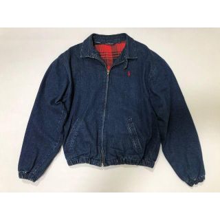 ラルフローレン(Ralph Lauren)のラルフローレン 90s ブランケットライナー付デニムスイングトップジャケット(Gジャン/デニムジャケット)