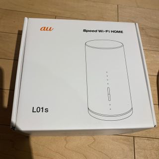 エーユー(au)のSPEED wi-fi home au L-01s(PC周辺機器)