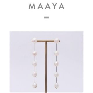 ドゥロワー(Drawer)のmaaya ritaピアス(ピアス)