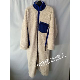 ワンエルディーケーセレクト(1LDK SELECT)の【MAISON EUREKA】FLEECE LONG CARDIGAN 美品(ロングコート)