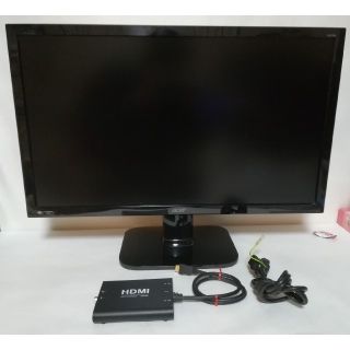 エイサー(Acer)のAcerディスプレイKA270Hbid
27インチ+HDMI切替機(ディスプレイ)