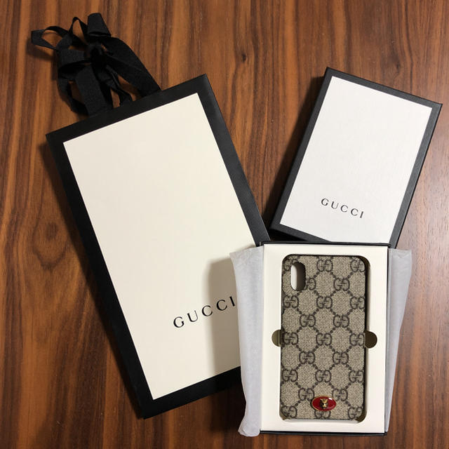 Gucci - GUCCI グッチ　iPhoneX ケースの通販