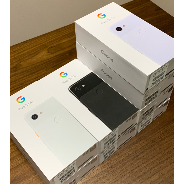 ANDROID(アンドロイド)のリュウゾウ様専用　pixel 3a 64GB  新品・SIMフリー 3台 スマホ/家電/カメラのスマートフォン/携帯電話(スマートフォン本体)の商品写真