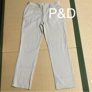 アンドバイピーアンドディー(&byP&D)のP&D  ゴルパンツ(チノパン)