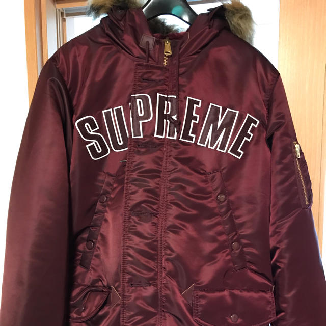 Supreme(シュプリーム)のsupreme2016aw arc logo N3B parka メンズのジャケット/アウター(ミリタリージャケット)の商品写真