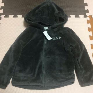 ベビーギャップ(babyGAP)のbabyGAP くま耳 フリースパーカー 105(ジャケット/上着)