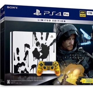 ソニー(SONY)のPS4Pro デスストランディング LIMITED EDITION(家庭用ゲーム機本体)