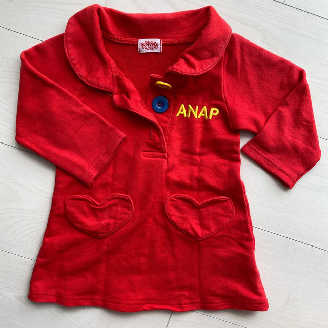 ANAP Kids(アナップキッズ)のANAP kids ワンピース　90cm キッズ/ベビー/マタニティのキッズ服女の子用(90cm~)(ワンピース)の商品写真