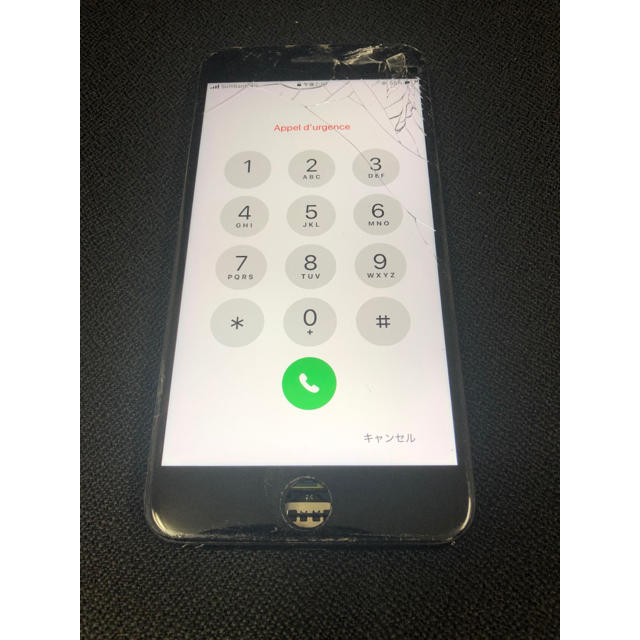 iPhone(アイフォーン)のiPhone7plus 割れパネル 専用 スマホ/家電/カメラのスマートフォン/携帯電話(その他)の商品写真