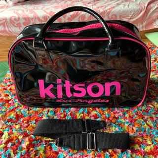 キットソン(KITSON)のKitson キットソン 2way エナメルバッグ ショルダー Lサイズ(ボストンバッグ)
