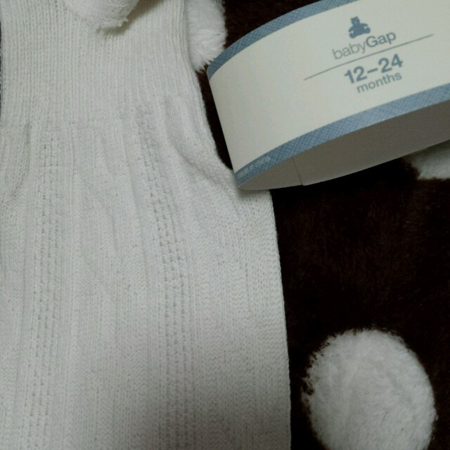 babyGAP(ベビーギャップ)のbabygap♡くまさんリブタイツ新品 キッズ/ベビー/マタニティのベビー服(~85cm)(その他)の商品写真