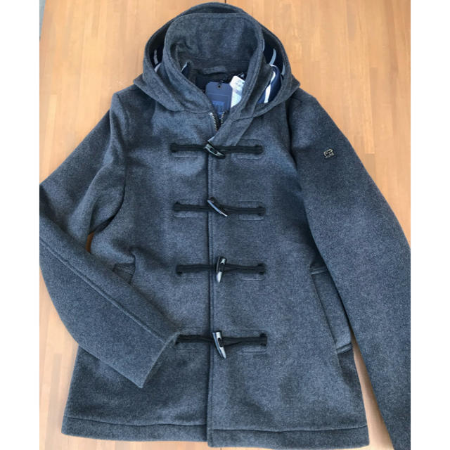 SCOTCH & SODA(スコッチアンドソーダ)のSCOTCH&SODA ダッフルコート チャコール Mサイズ メンズのジャケット/アウター(ダッフルコート)の商品写真