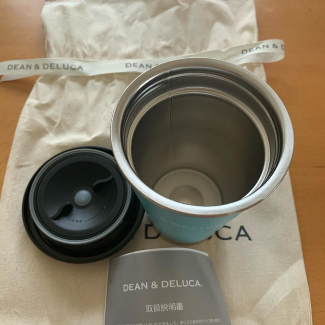 DEAN & DELUCA(ディーンアンドデルーカ)のDEAN&DELUCA サーモタンブラー  アイスブルー 新品 インテリア/住まい/日用品のキッチン/食器(タンブラー)の商品写真