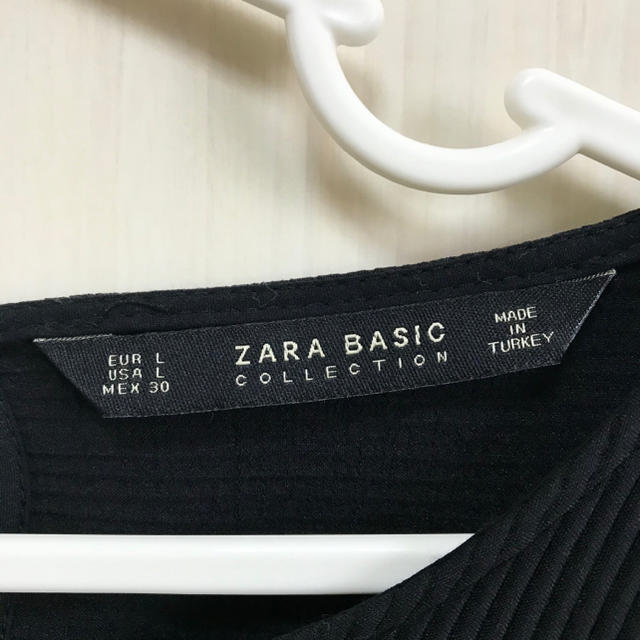 ZARA(ザラ)のZARA ザラ ドッキングシャツ 長袖 未使用 レディースのトップス(シャツ/ブラウス(長袖/七分))の商品写真