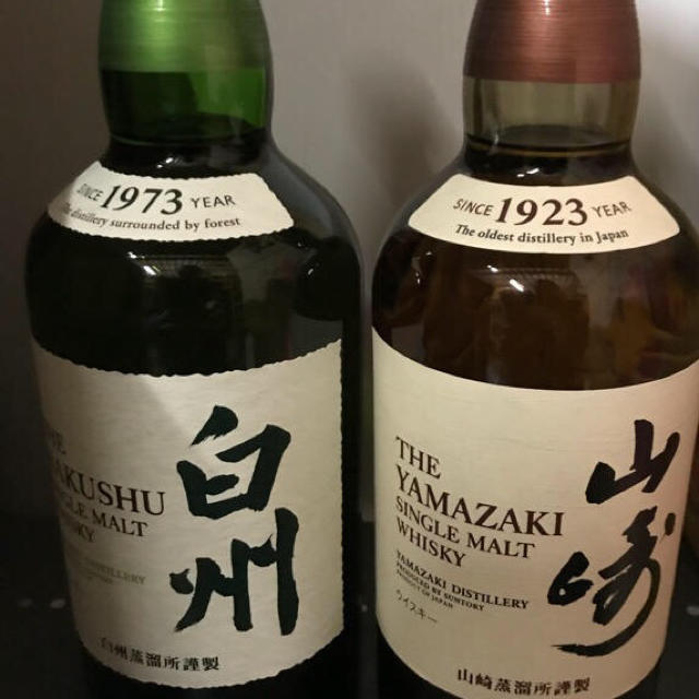 【最安値】サントリー山崎NV700ml6本 白州NV700ml6本 計12本食品/飲料/酒