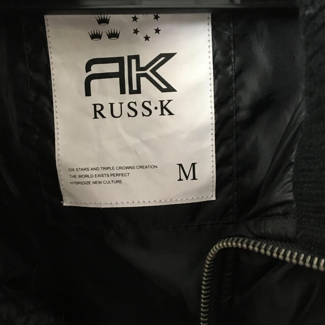 RUSS・K(ラスケー)のダウン　美品 メンズのジャケット/アウター(ダウンベスト)の商品写真