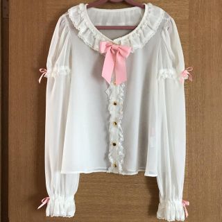 アンジェリックプリティー(Angelic Pretty)のAngelic Pretty シフォンブラウス(シャツ/ブラウス(長袖/七分))