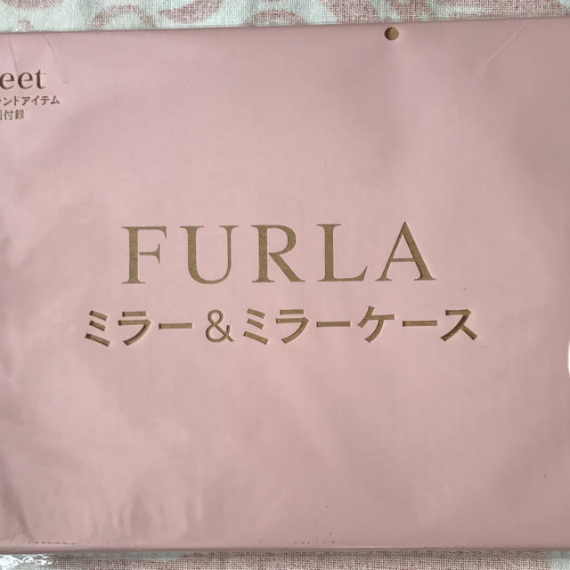 Furla(フルラ)のフルラミラー&ミラーケース　sweet10月号付録 レディースのファッション小物(ミラー)の商品写真
