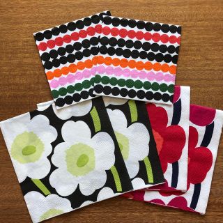 マリメッコ(marimekko)のマリメッコ ペーパーナプキン6枚セット(その他)