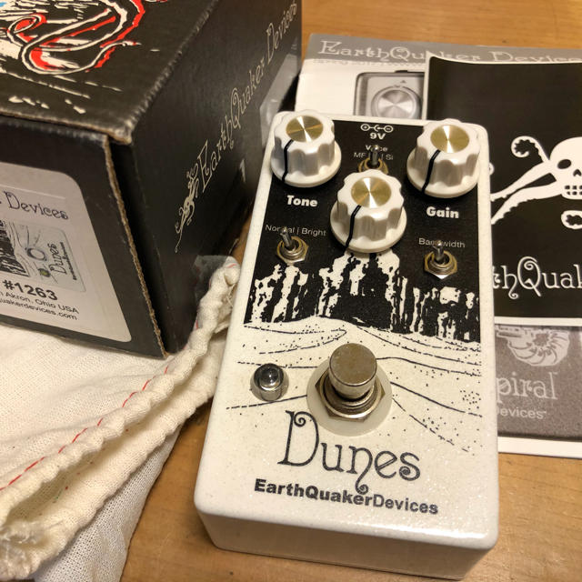 Overdrive　Earthquaker　エフェクター　Devices　Dunes