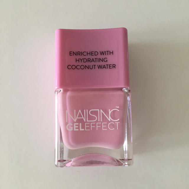 ネイルズインク ソーホーガーデンズ ジェルエフェクト nailsinc ピンク コスメ/美容のネイル(マニキュア)の商品写真