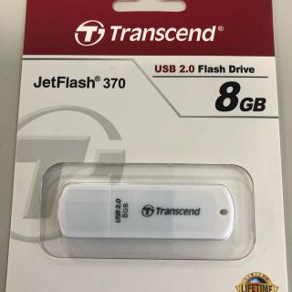 トランセンド(Transcend)のUSBメモリ 8GB トランセンド JetFlash370 USB2.0(その他)