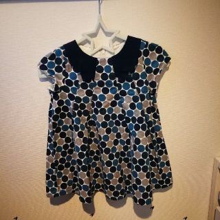 ベベ(BeBe)のべべ　ワンピース　80　新品(ワンピース)