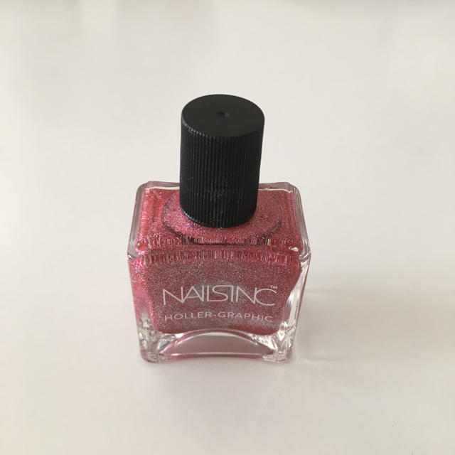 ネイルズインク ホラーグラフィック モルテンマイデイ 赤ラメ nailsinc  コスメ/美容のネイル(マニキュア)の商品写真