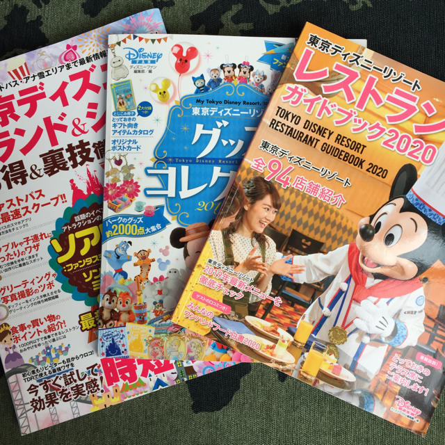 Disney(ディズニー)の東京ディズニーリゾートガイドブック ２０２０ みっきー様専用 エンタメ/ホビーの本(地図/旅行ガイド)の商品写真