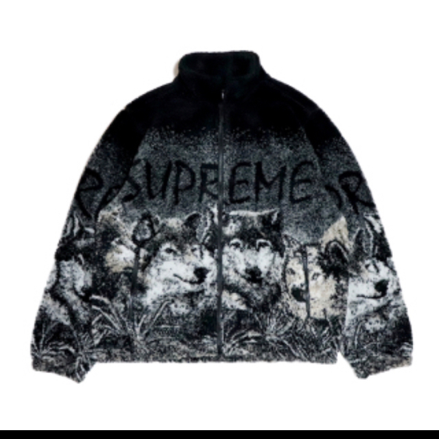 Supreme(シュプリーム)のsupreme 19ss wolf fleece jacket 希少サイズXL メンズのジャケット/アウター(その他)の商品写真