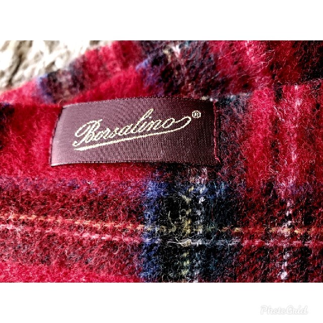 Borsalino(ボルサリーノ)のミナミン様専用♥️ボルサリーノの大判ストール レディースのファッション小物(ストール/パシュミナ)の商品写真