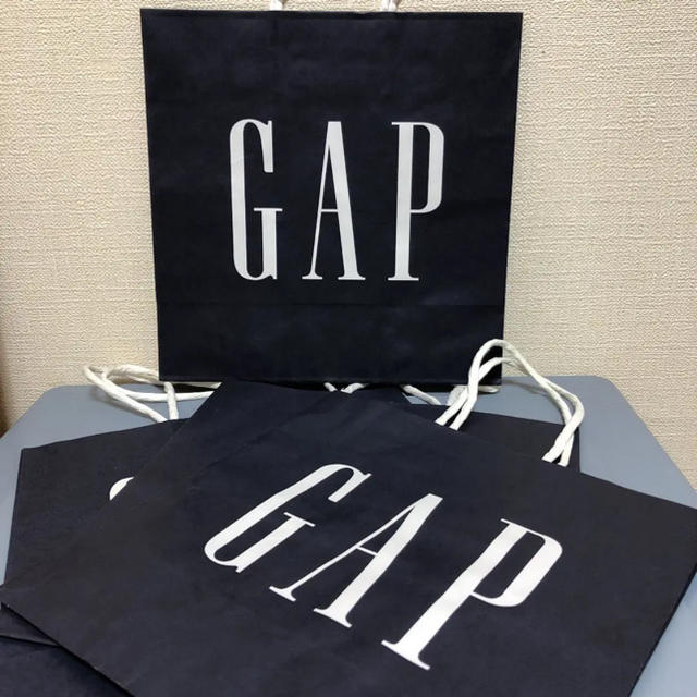 GAP(ギャップ)のGAP  ギャップ  ショップ袋  4枚  レディースのバッグ(ショップ袋)の商品写真
