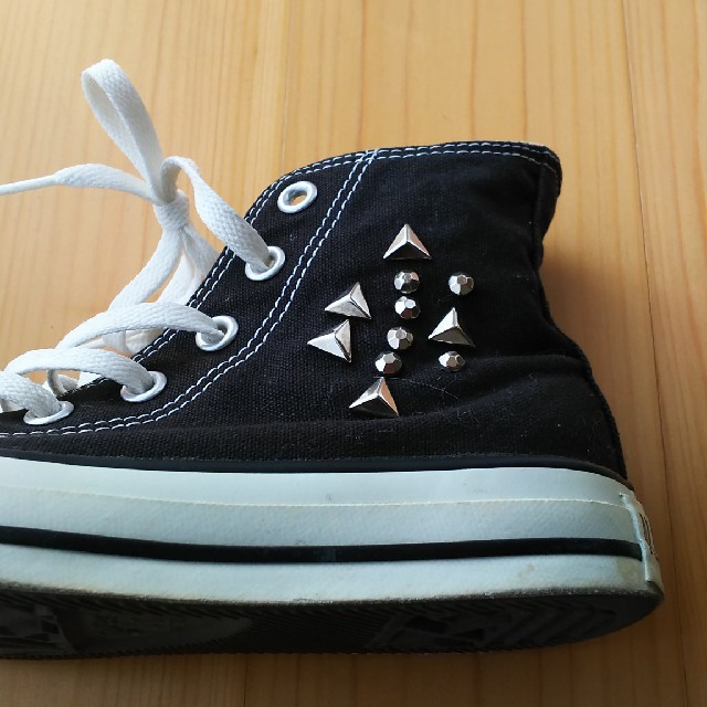 CONVERSE(コンバース)のコンバース ハイカット (黒) レディースの靴/シューズ(スニーカー)の商品写真