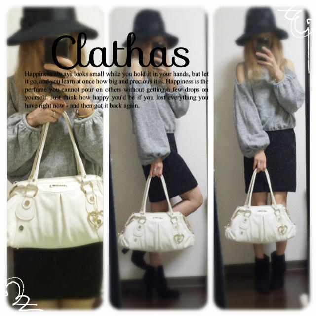 CLATHAS(クレイサス)のクレイサス♡カメリア♡ショルダーバッグ レディースのバッグ(ショルダーバッグ)の商品写真