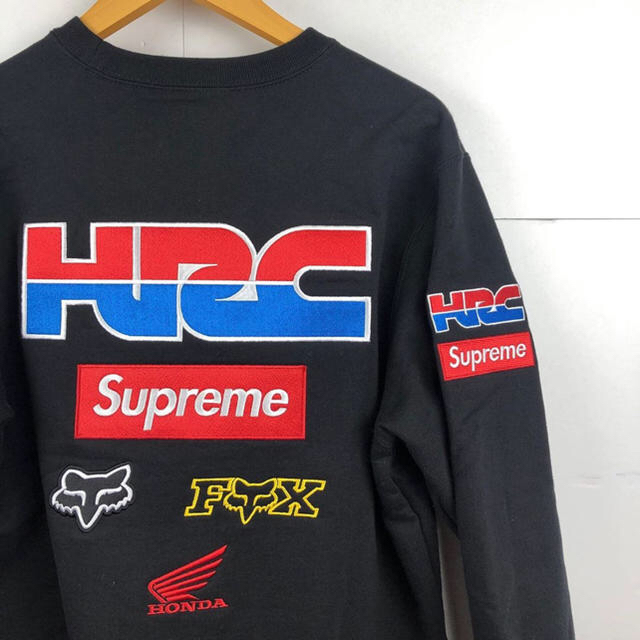 Supreme/Honda/Fox Racing Crewneck