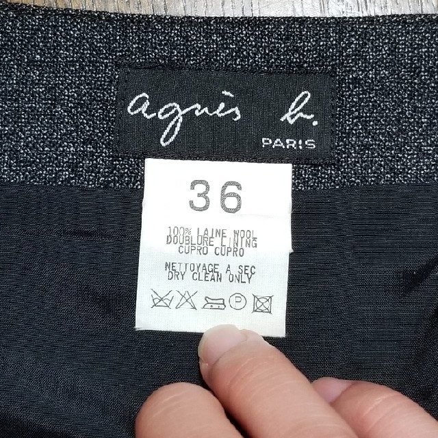 agnes b.(アニエスベー)のアニエスb　スカート レディースのスカート(ミニスカート)の商品写真