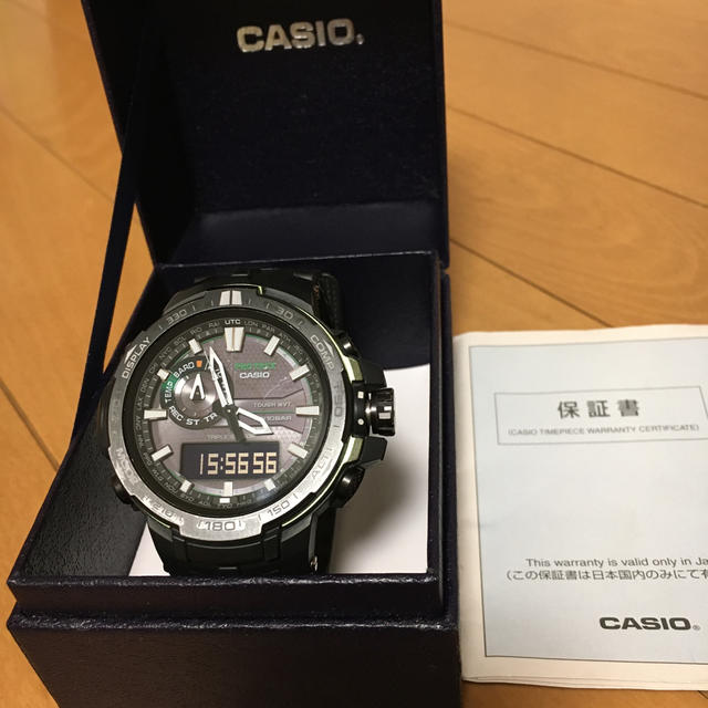 CASIO(カシオ)のCASIO PRO TREK PRW-6000Y カシオ プロトレック スポーツ/アウトドアのアウトドア(登山用品)の商品写真