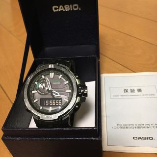 カシオ(CASIO)のCASIO PRO TREK PRW-6000Y カシオ プロトレック(登山用品)