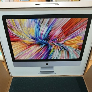 マック(Mac (Apple))のiMac (Retina 5K, 27インチ, 2017) 新品未開封品(デスクトップ型PC)