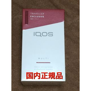 アイコス(IQOS)の国内正規 IQOS3 MULTI マルチ ラディアンドレッド(タバコグッズ)