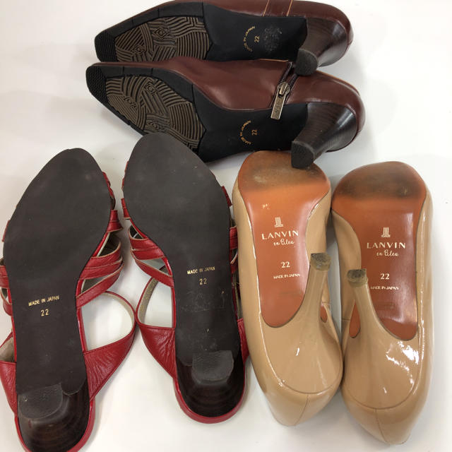 LANVIN(ランバン)のwater massage LANVIN TRUSSARDI 靴(22.0cm) レディースの靴/シューズ(ハイヒール/パンプス)の商品写真