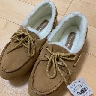 パサージュミニョン(passage mignon)の新品　ふわふわモカシン(スリッポン/モカシン)