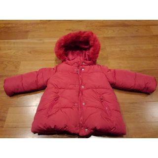 ザラキッズ(ZARA KIDS)のフェイクファー付きアウター ザラベビー 98㎝(ジャケット/上着)