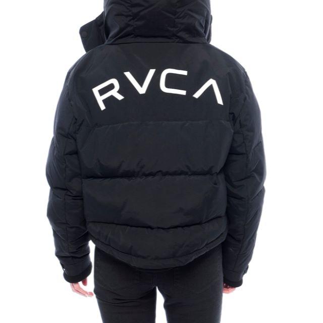 2019RVCAWOMENS 完売！テープルーカ中綿ダウン風ジャケットブラックS 1