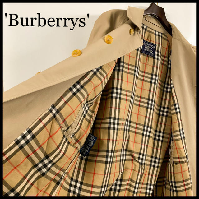 BURBERRY(バーバリー)のしょーた様専用 BURBERRY バーバリー ステンカラーコート ベージュ メンズのジャケット/アウター(ステンカラーコート)の商品写真