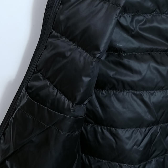 新品　5L メンズ　ダウンベスト　大きいサイズ　XXL 黒　9503 メンズのジャケット/アウター(ダウンベスト)の商品写真