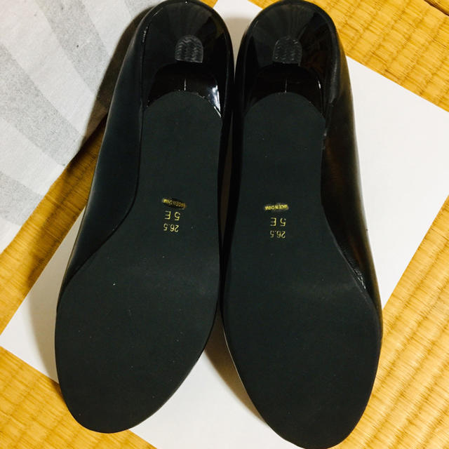 パンプス/26.5cm/黒 レディースの靴/シューズ(ハイヒール/パンプス)の商品写真