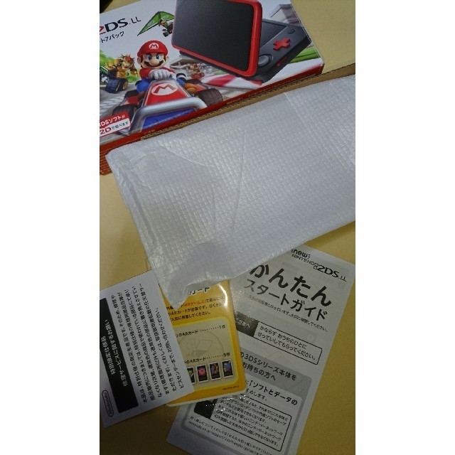 新品　送料込　Newニンテンドー2DS LL マリオカート7パック