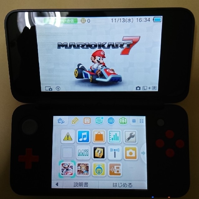 【美品】ニンテンドー2DS LL マリオカート7パック