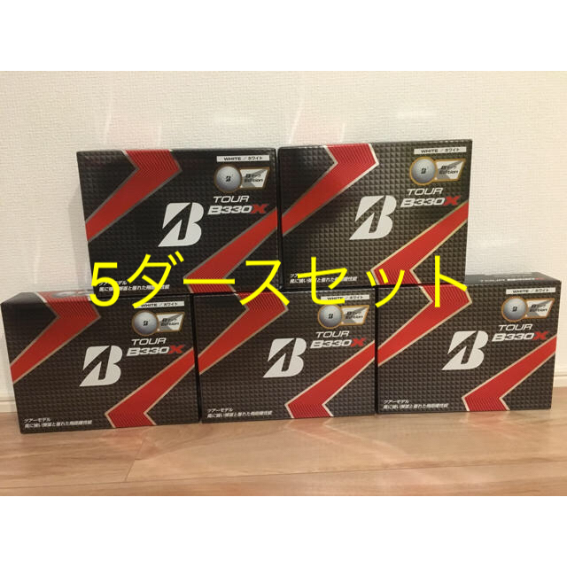 ゴルフボール TOUR B 330X  BマークEdition 5ダースセット